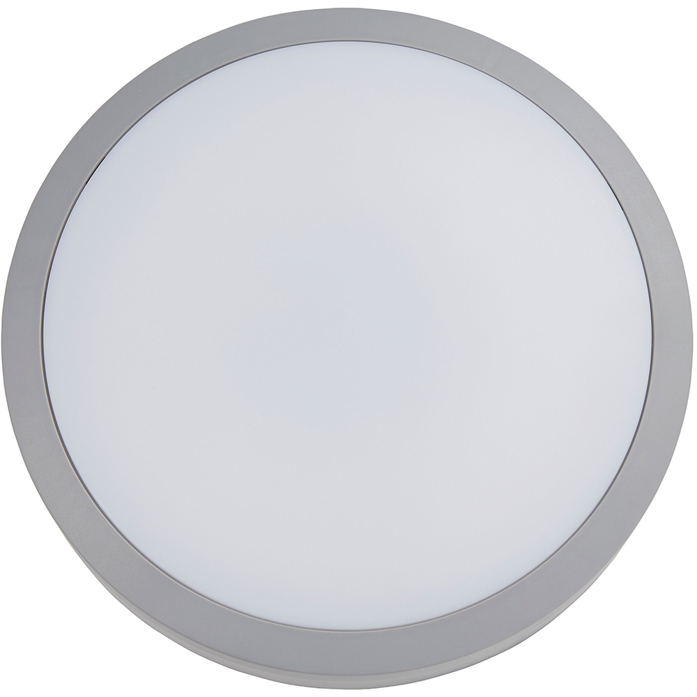 Plafoniera LED integrat Sanbo COLOURS, 20W, 1000 lm, 4000K, IP65, gri