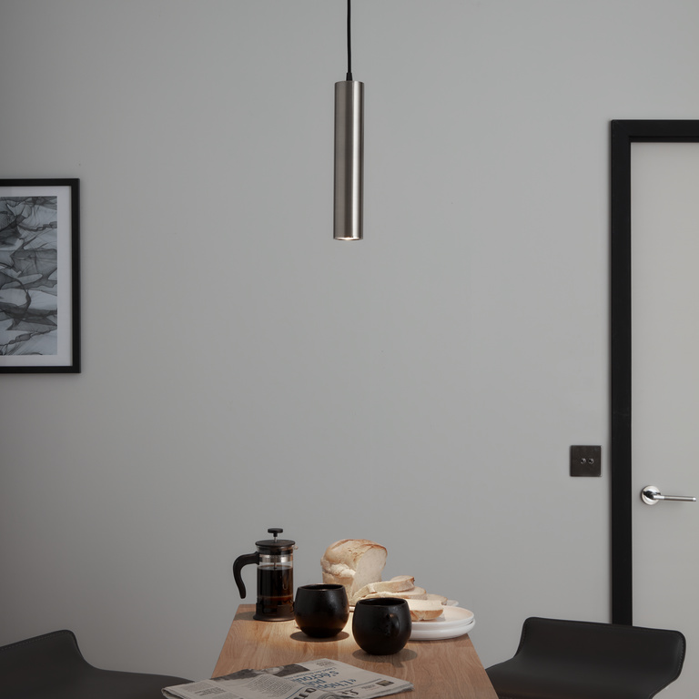 Lustra tip pendul, Argintiu, 10,5W, 1 x Integrat  GoodHome Suartone