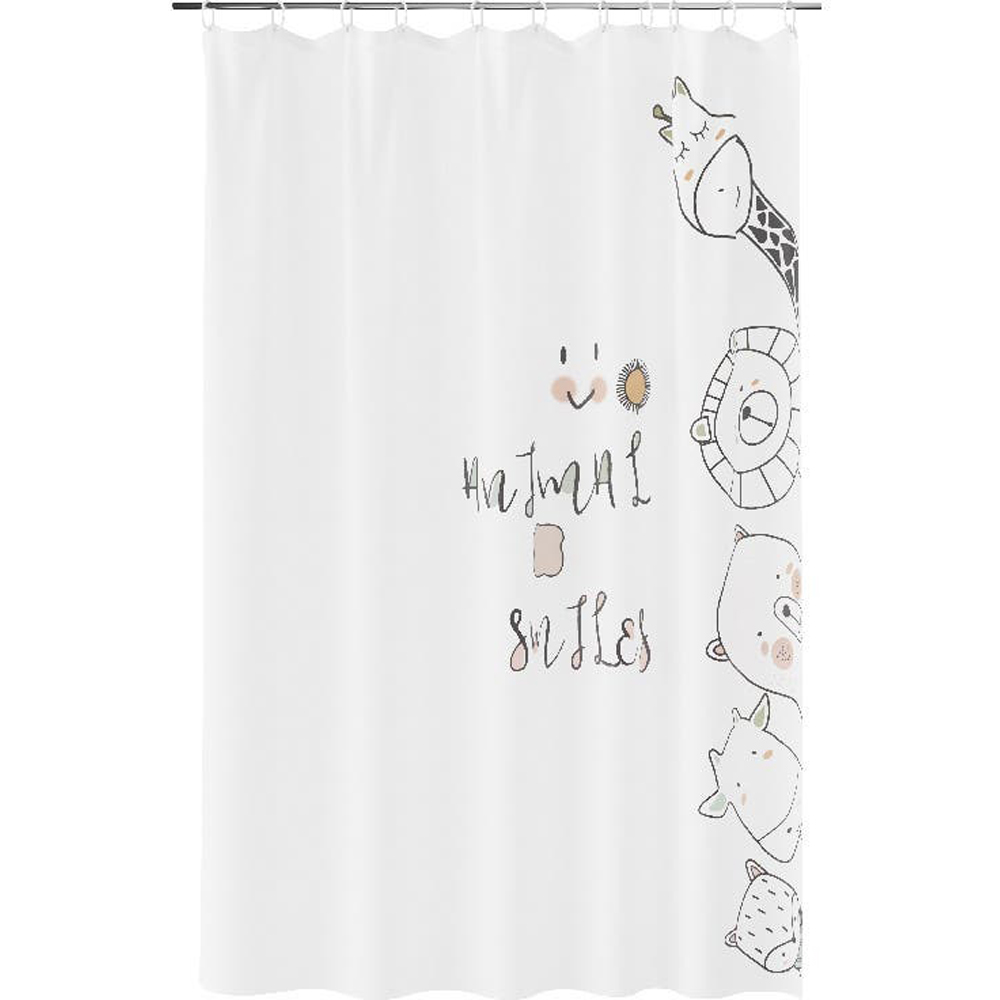 Perdea dus Kids GoodHome, poliester, 180x200 cm, multicolor