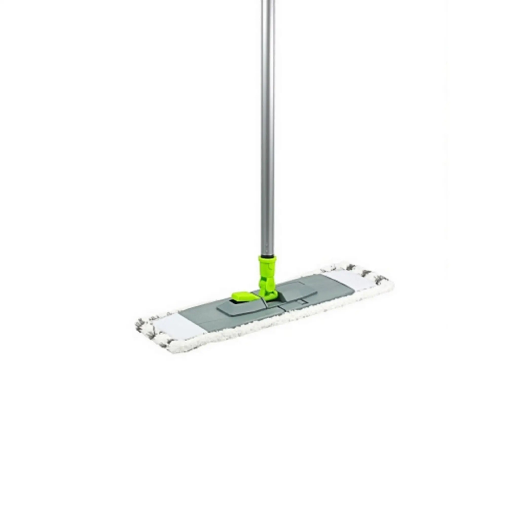 Mop plat lotus PLASTINA, microfibra cu coada fixa