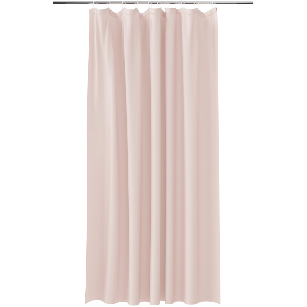 Perdea dus Koros GoodHome, 180x200 cm, roz
