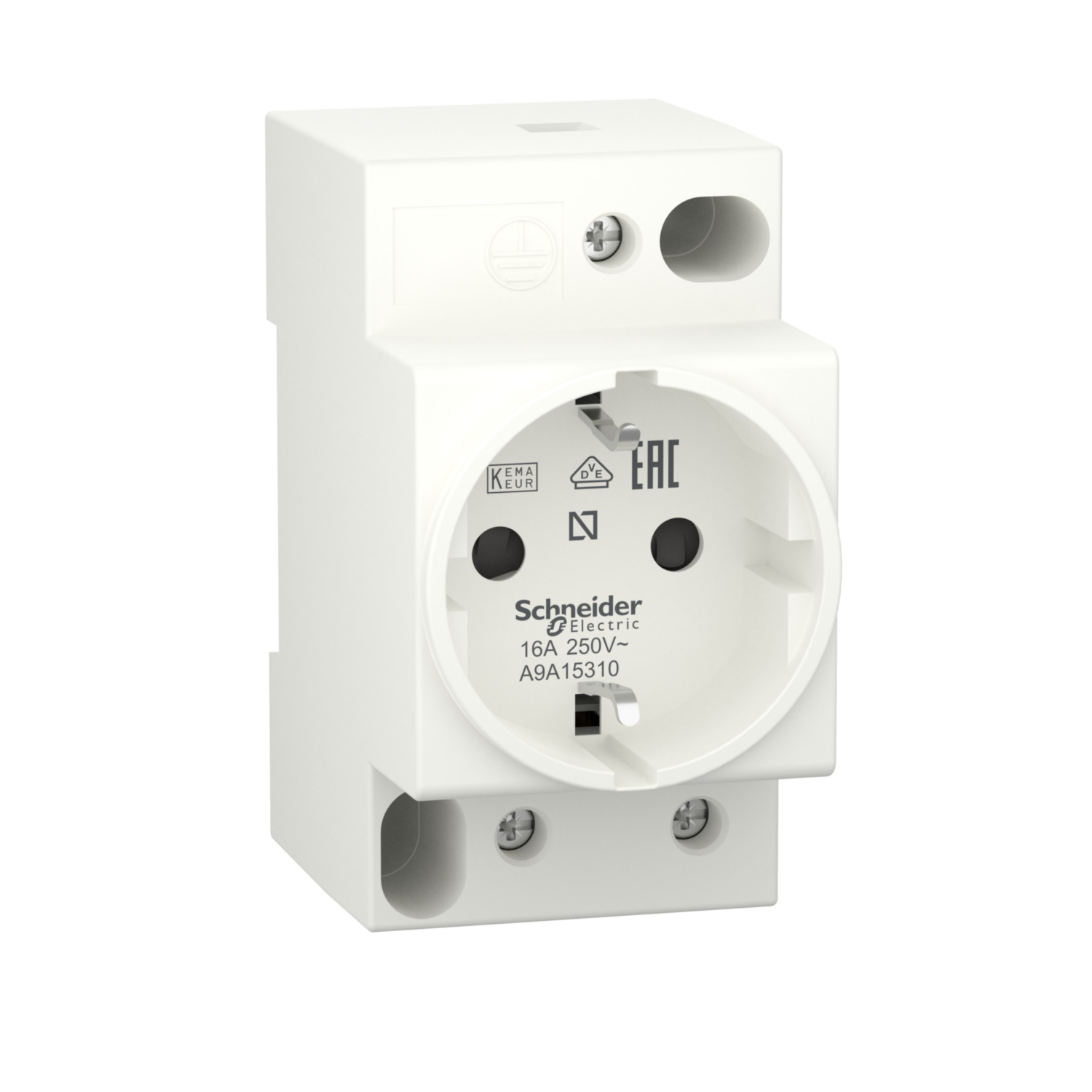 Priza 16A Un 250V 2P T 4,9 cm x 8,2 cm x 6,5 cm