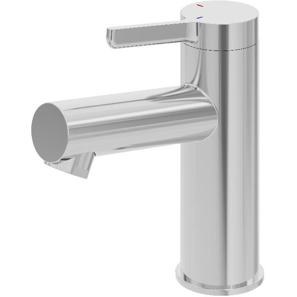 Baterie lavoar GOODHOME Maza, metal, crom