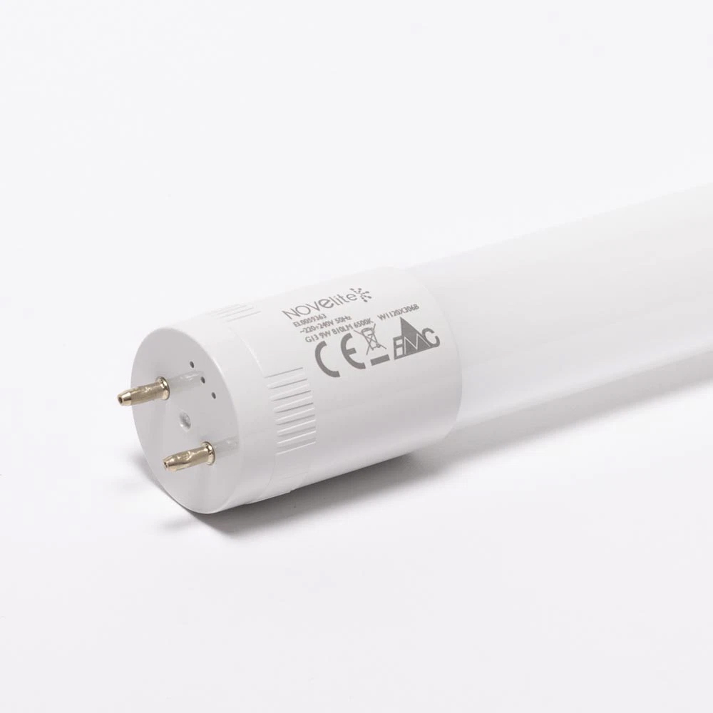Tub LED NOVELITE T8, 9 W, 6500 K, 810 lm, lumina rece