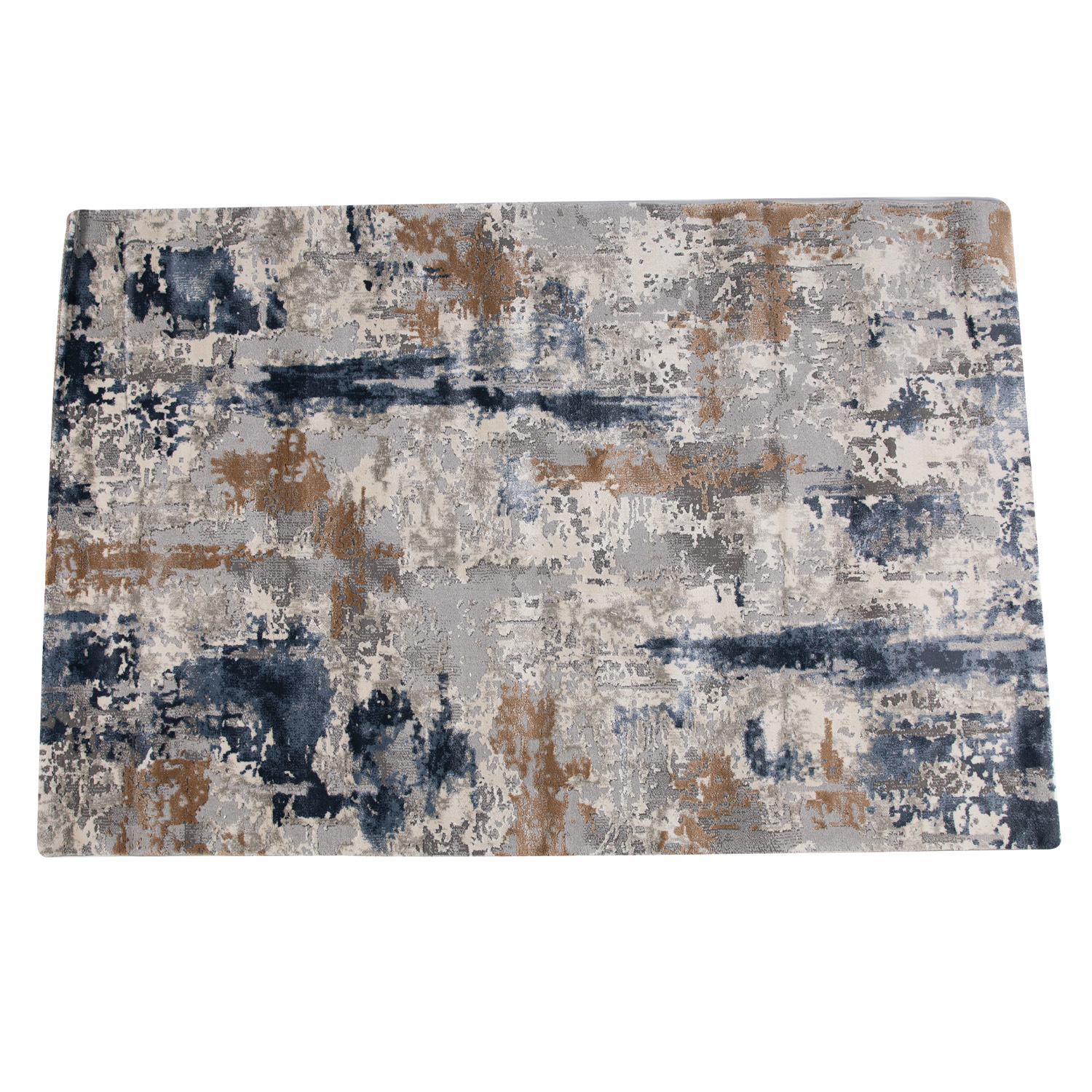 Covor living, albastru, polipropilena, 120 x 180 x 1.1 cm  Karacahan Ametis