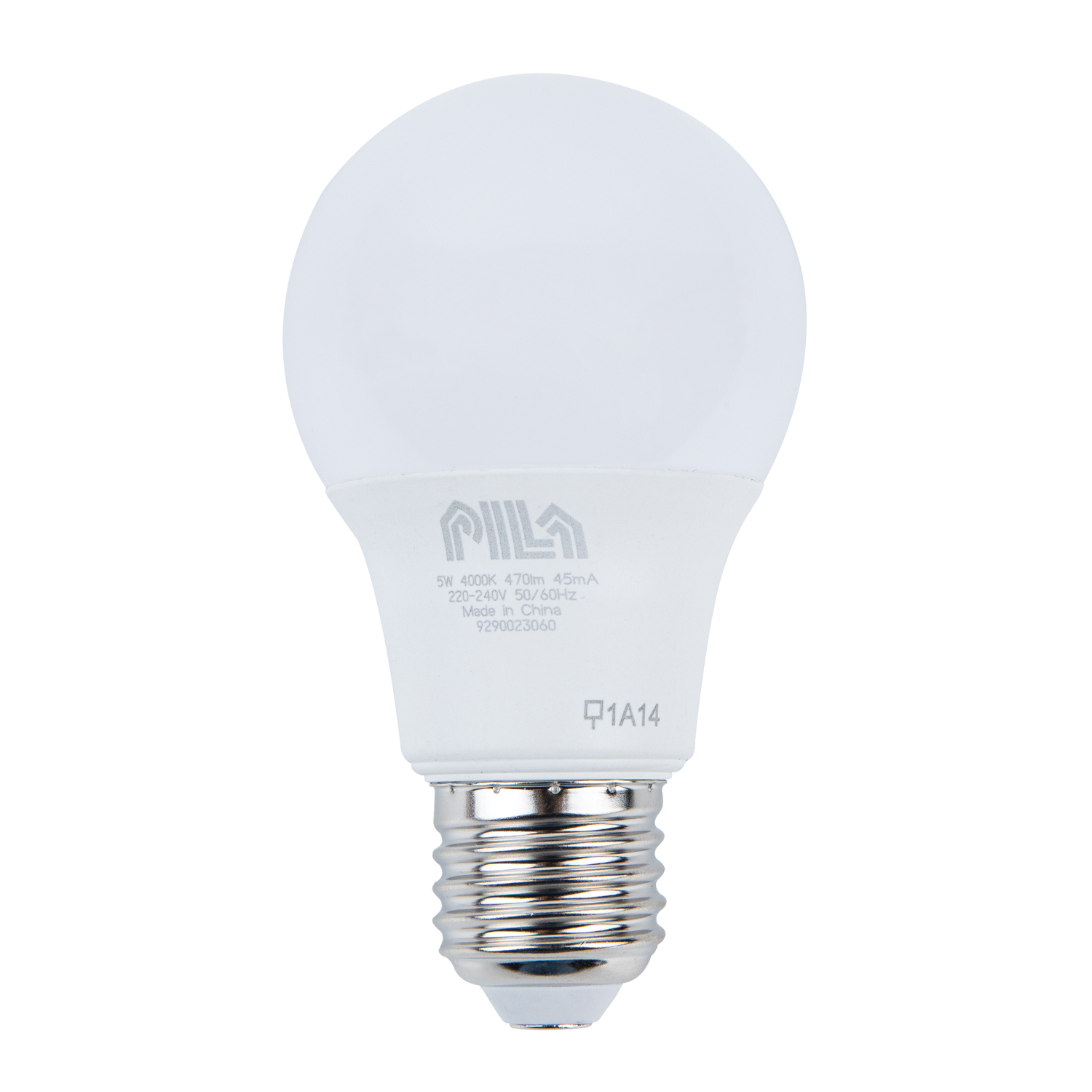 Bec LED, E27, 5 W, A60  Pila