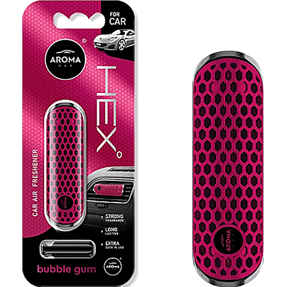 Odorizant auto AROMA CAR Hex, bubblegum