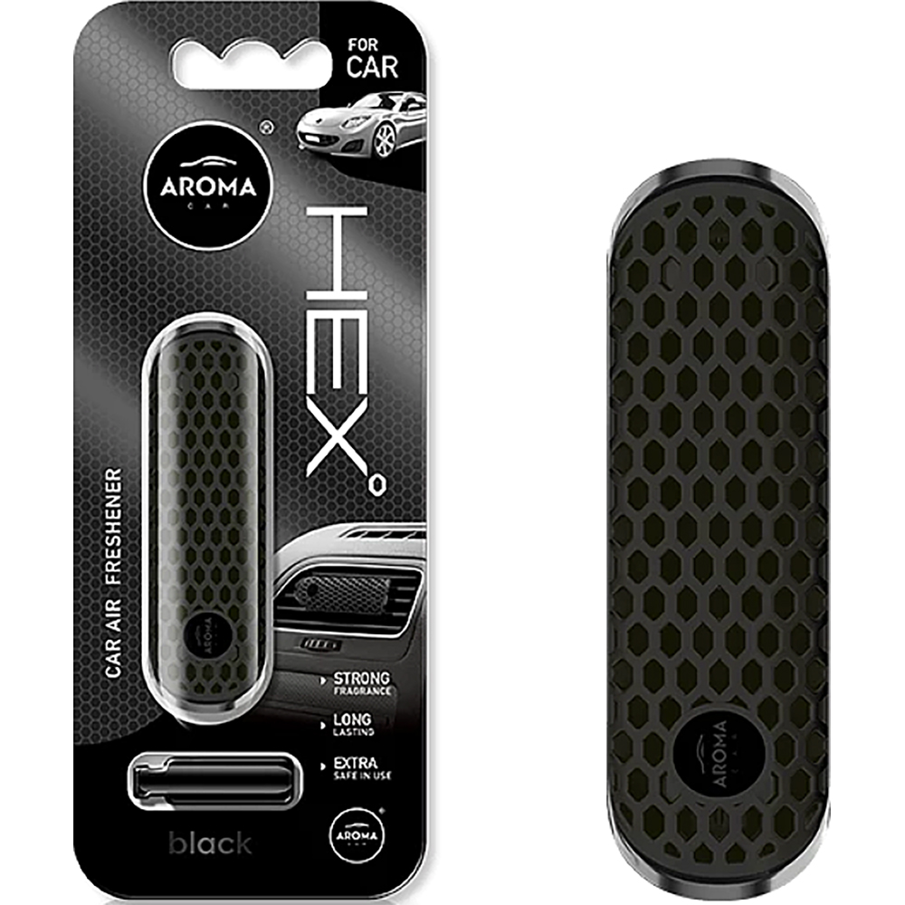 Odorizant auto AROMA CAR Hex, black