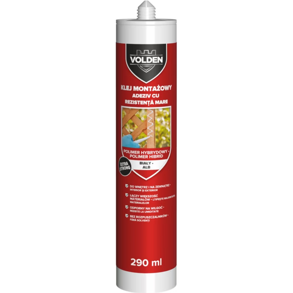 Adeziv Ms Polymer VOLDEN ADEZIV 101223111, alb, 290ml