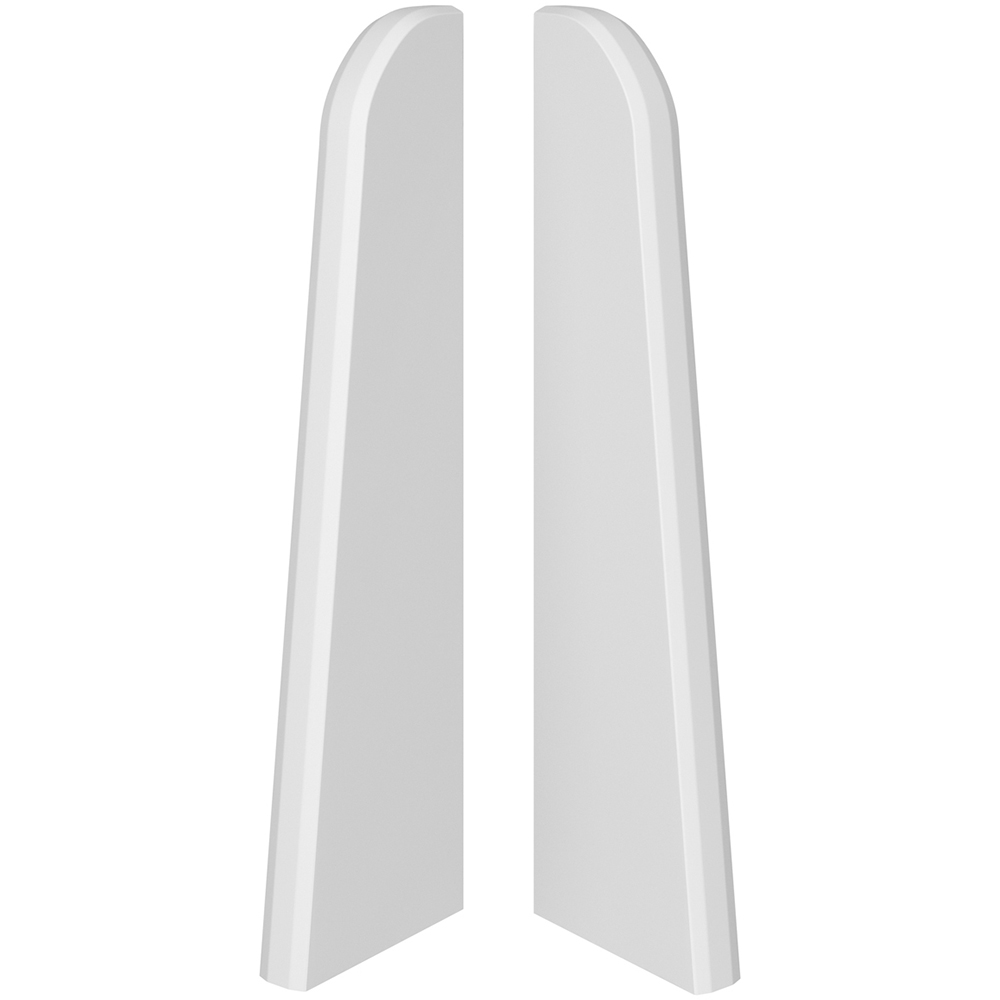 Terminatie parchet VOX Espumo 101, PVC, 2 bucati, alb