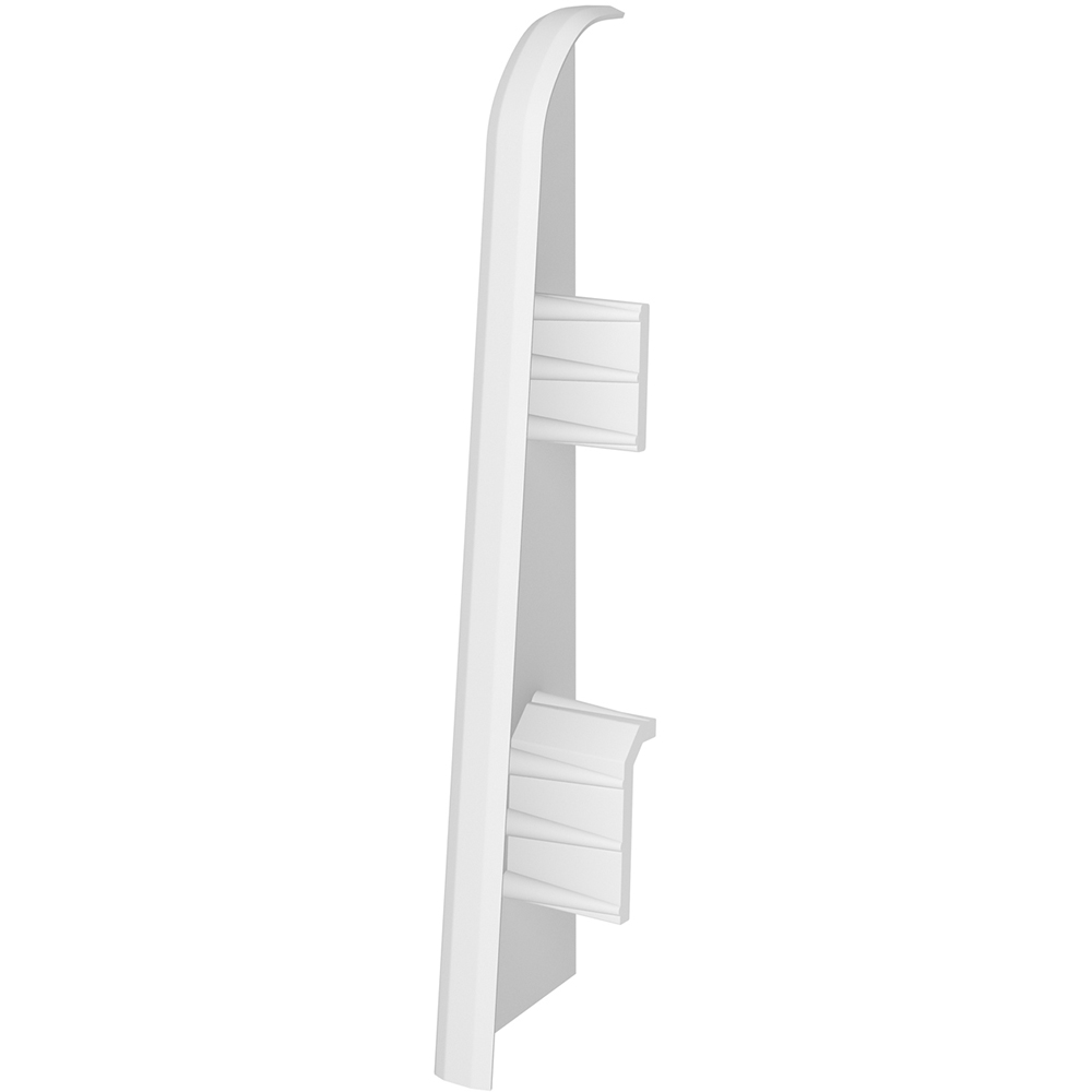 Terminatie parchet VOX Espumo 101, PVC, 2 bucati, alb