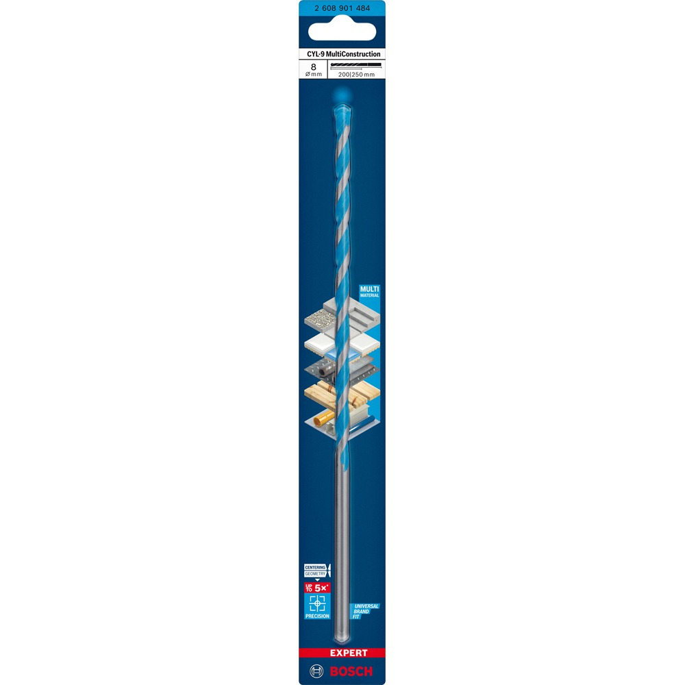 Burghiu BOSCH Expert CYL-9, 8 x 250mm 