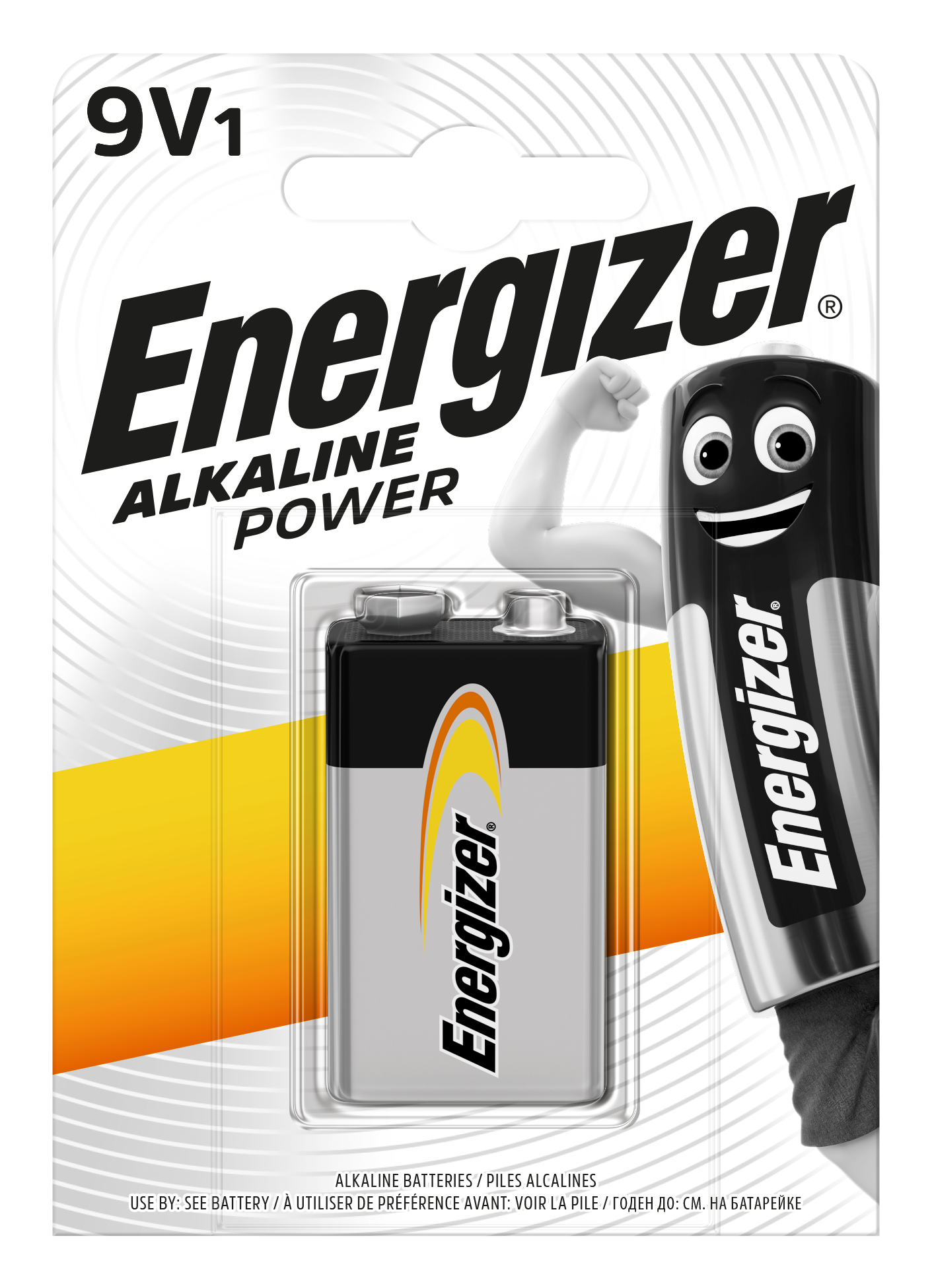 Baterie alcalina 6LR61 ENERGIZER, 9V, 1 bucata