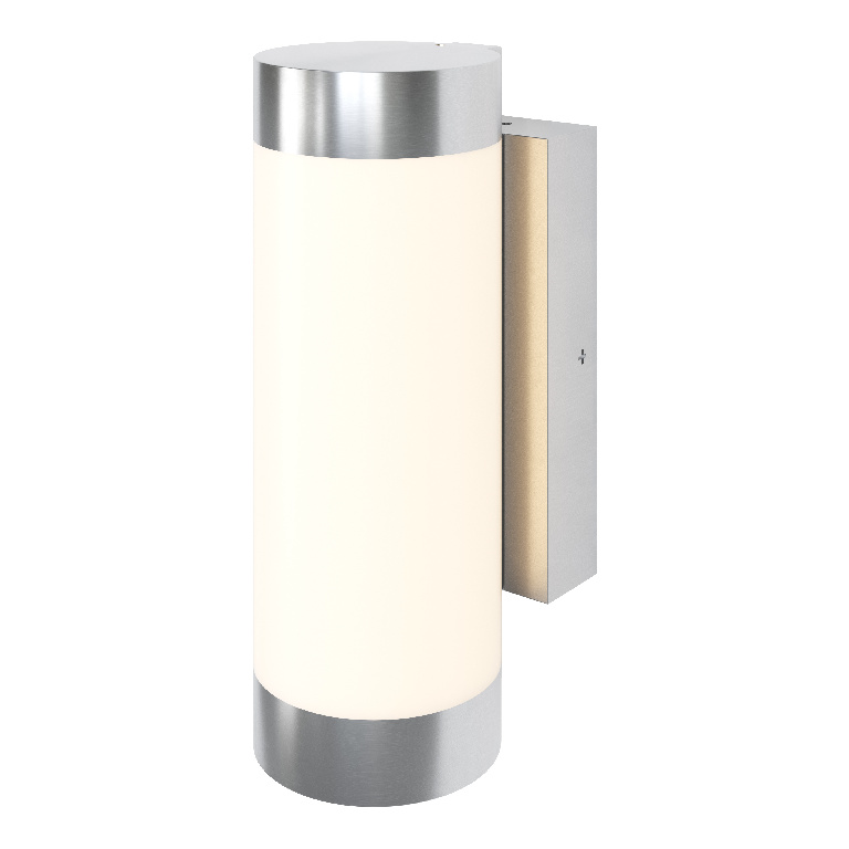 Lampa de exterior perete GOODHOME Callisto, 13.5W, IP44, argintiu