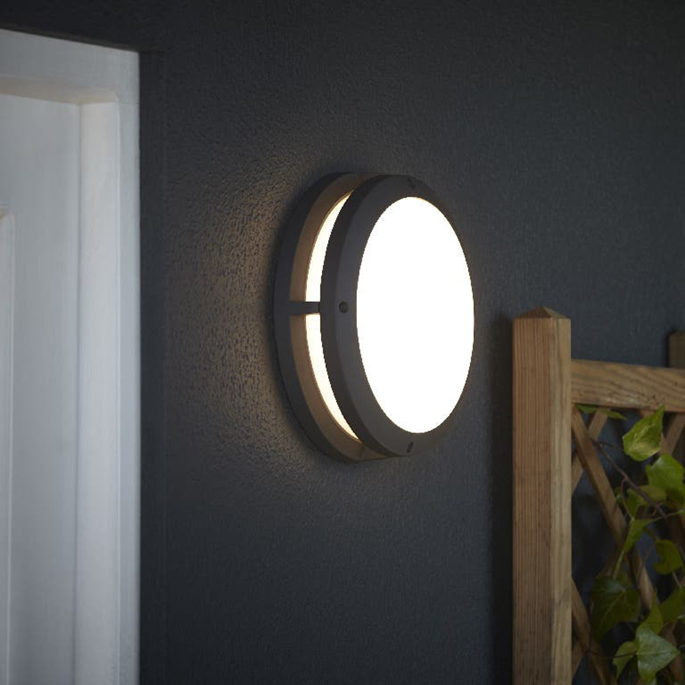Aplica de exterior LED GOODHOME Coffman 101229254, 15W, 1200lm, negru
