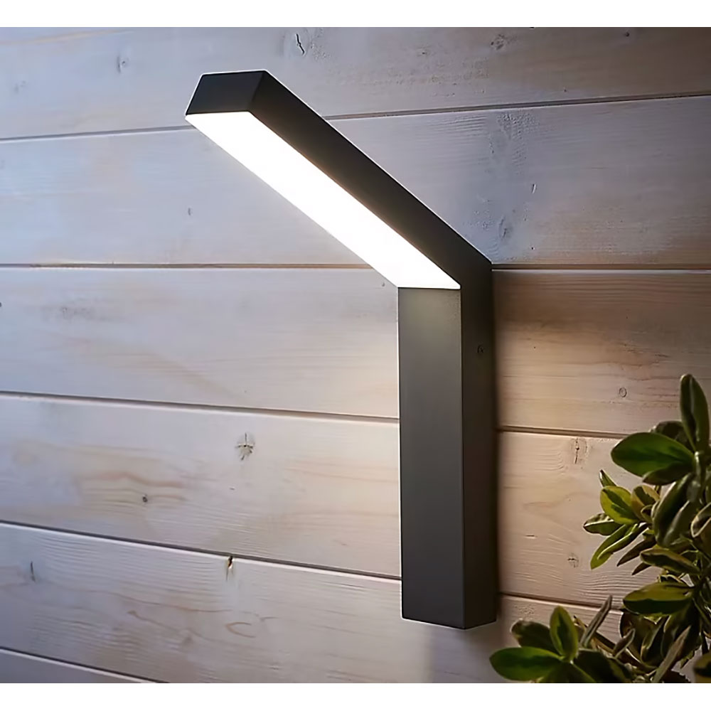 Aplica de exterior LED GOODHOME Kalari 101229265, 12W, 1200lm, IP54, gri