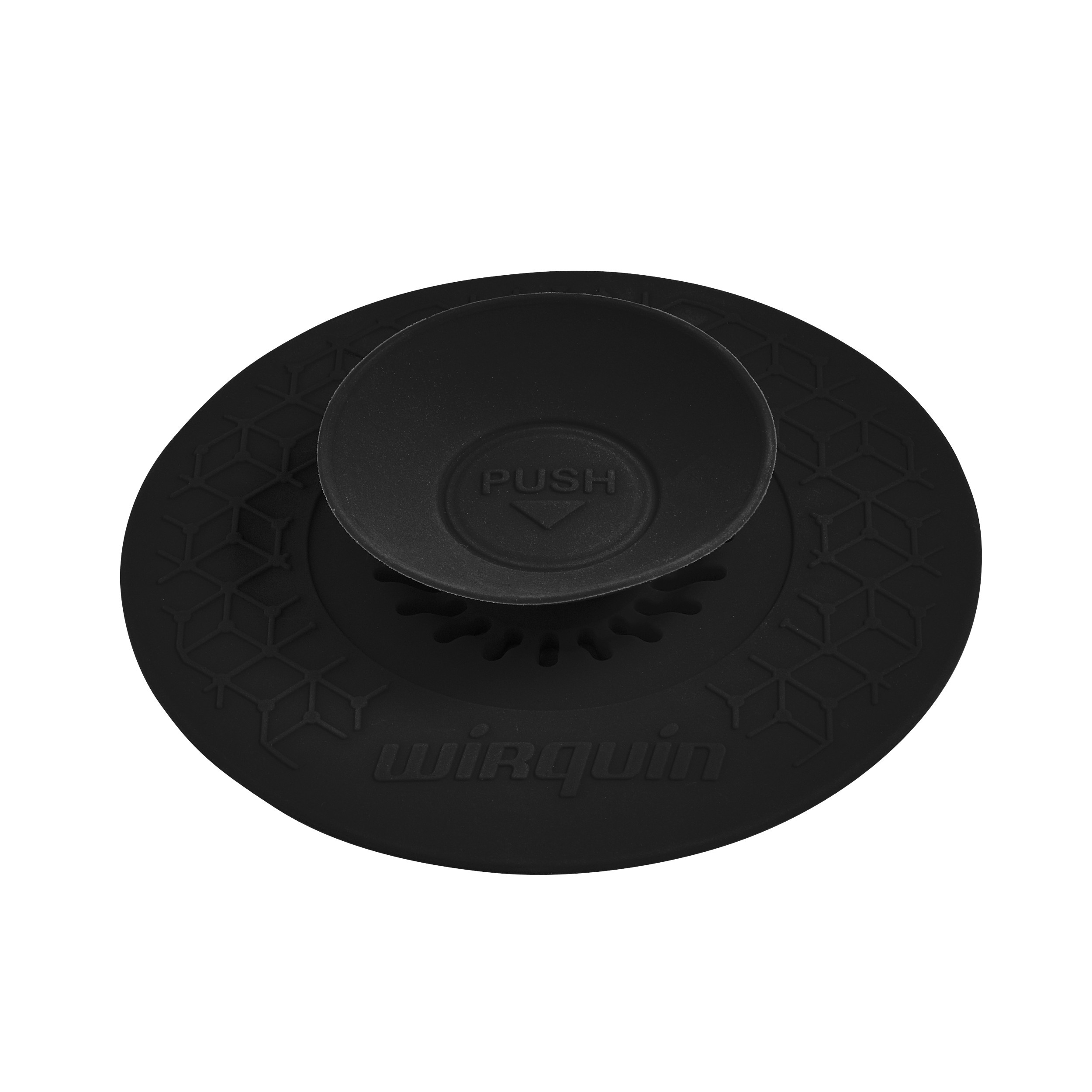 Dop universal Wirquin Essentials 30722894, silicon, 110 mm, negru