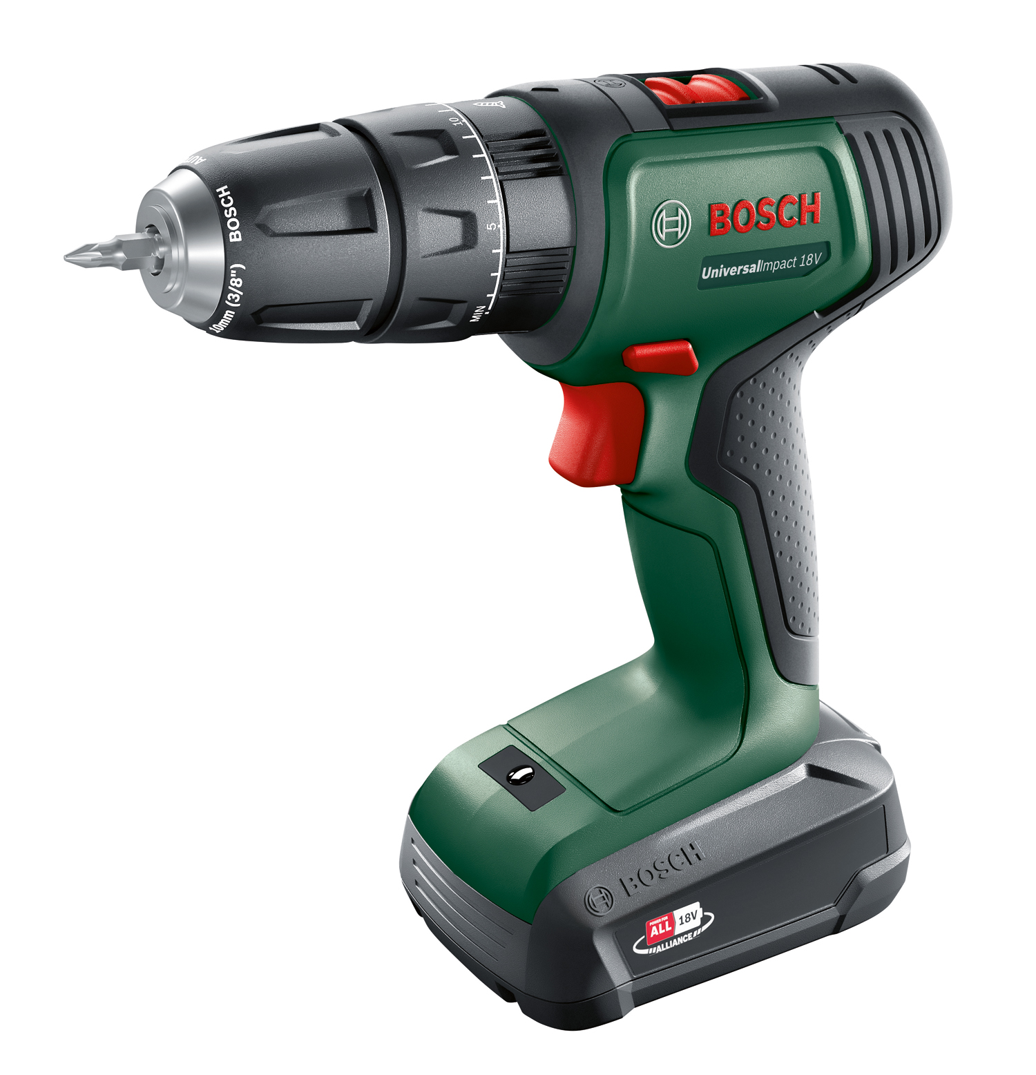 Masina de gaurit, cu impact, acumulator, 1.5 Ah, 34 Nm • Bosch