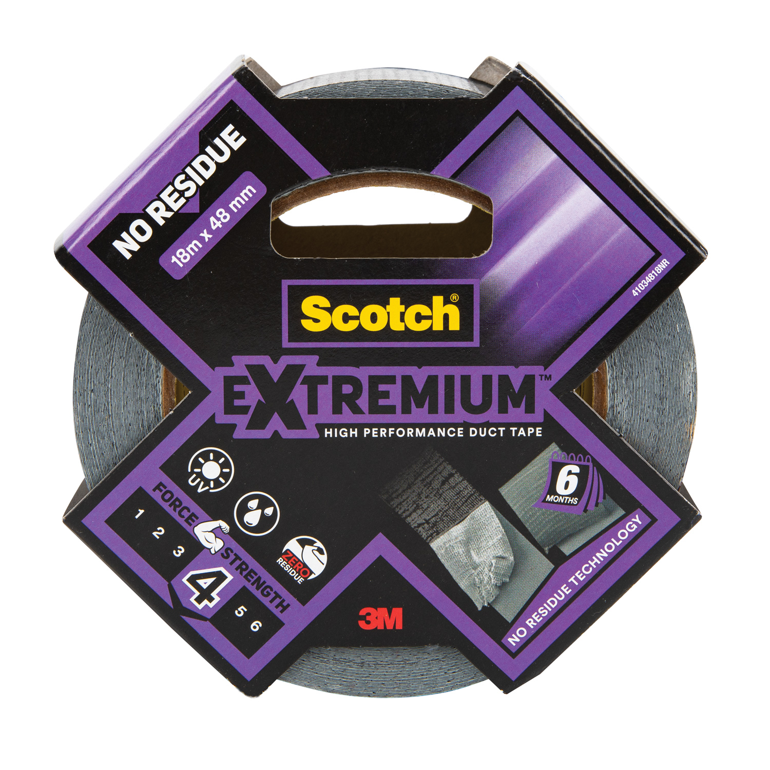 Banda reparatii fara reziduri 4.8 cm x 18 m Gri Scotch