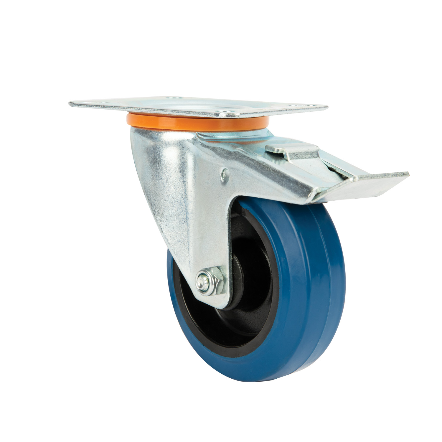 Rola dispozitive roata elastica sarcina ridicata, 100 x 36 mm, 150 kg