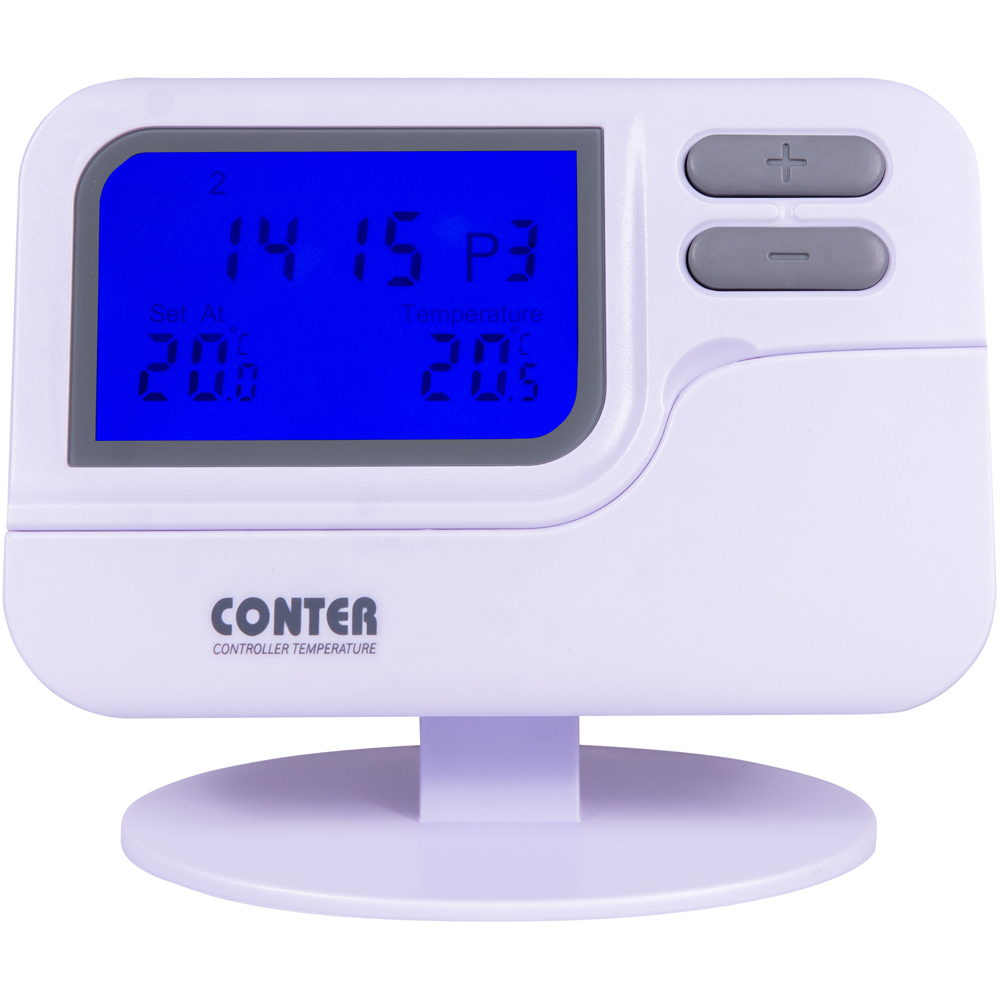 Termostat CONTER N4, mutizonal, alb