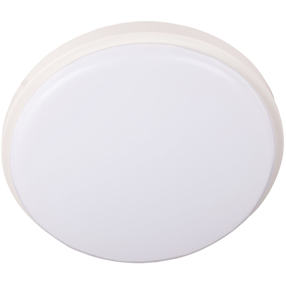 Aplica Bulkhead cu senzor GoodHome, IP44, 28 cm, alb