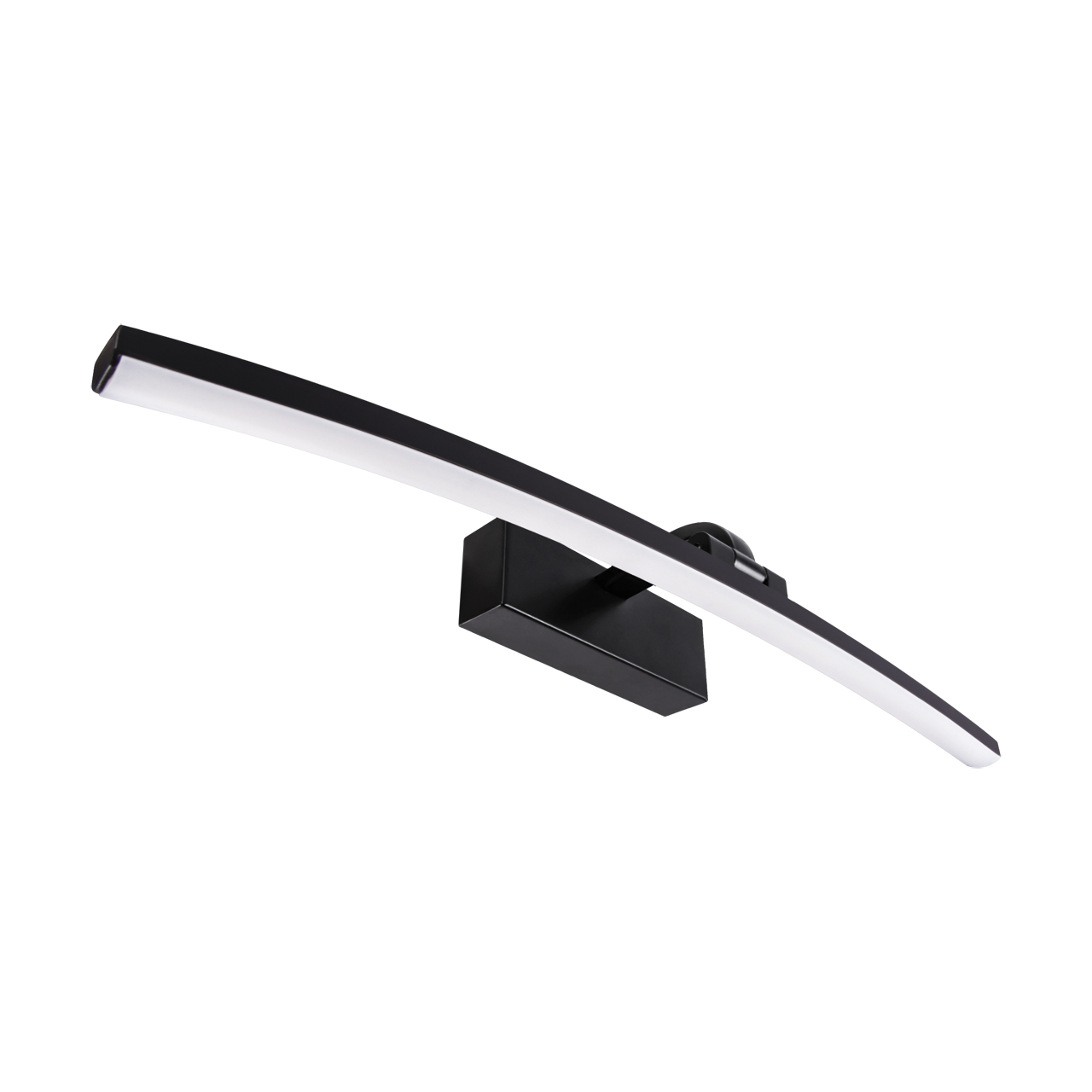 Plafoniera LED STRUHM Mamba 03884, 12W, 950lm, intensitate reglabila, negru
