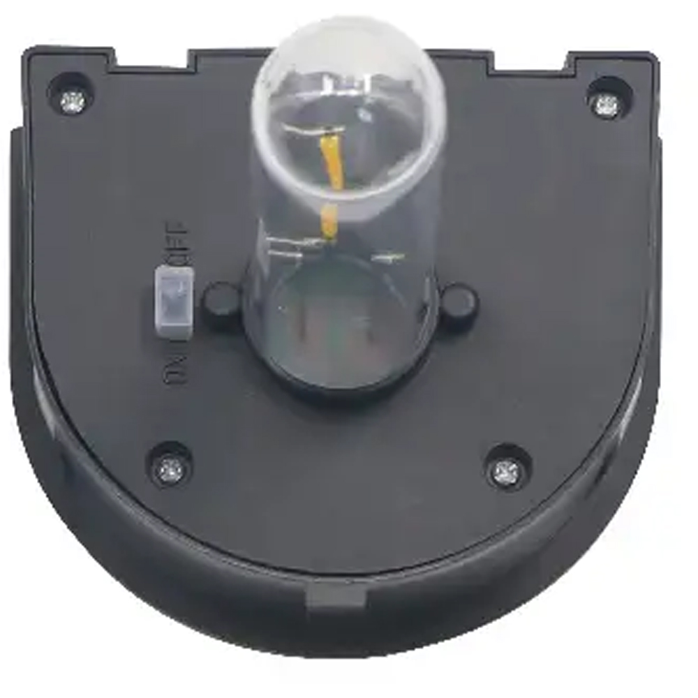 Set 2 aplici solare SITE 101233178, IP44, plastic, negru