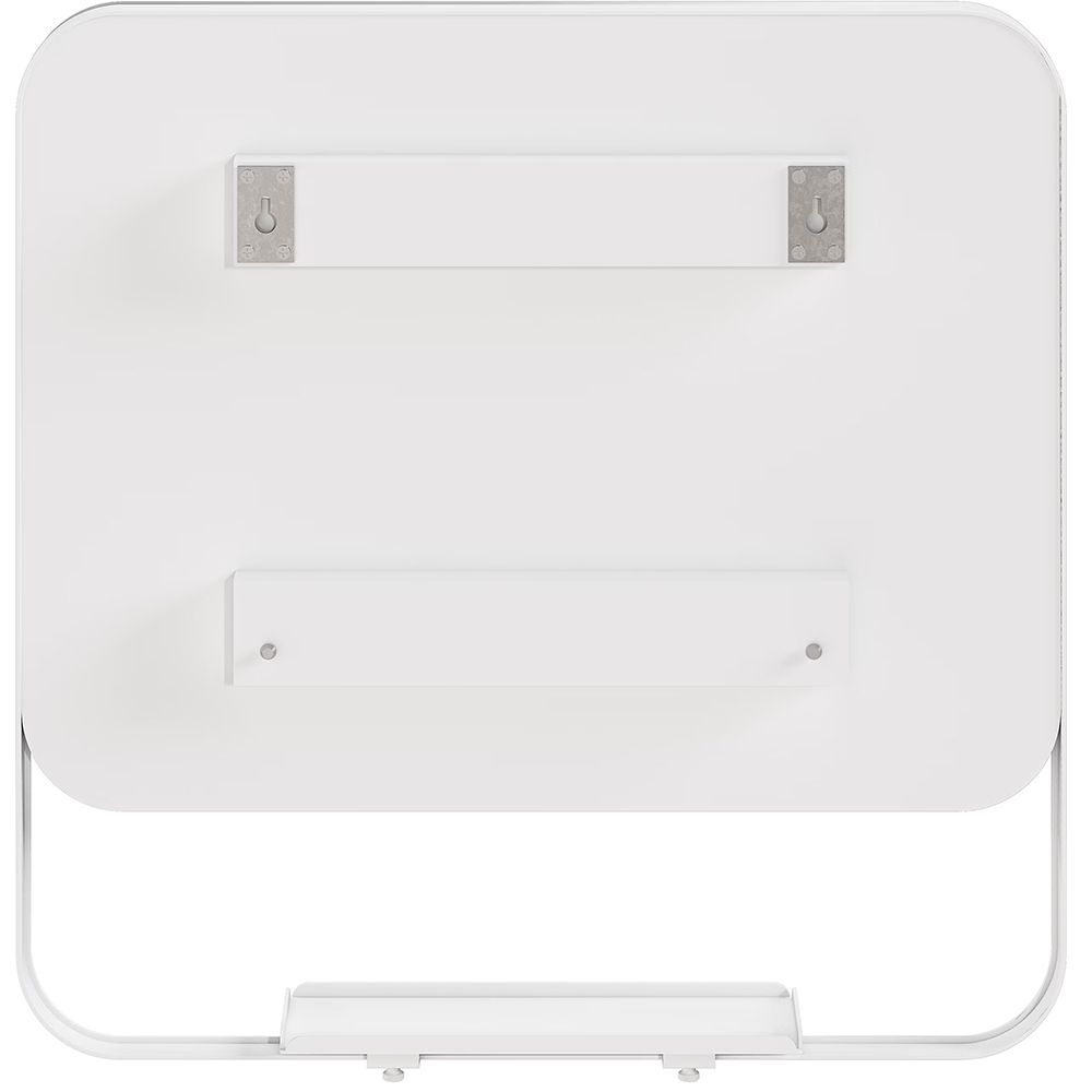 Oglinda baie GOODHOME Maza, 60.5 x 10 x 60.5 cm, alb