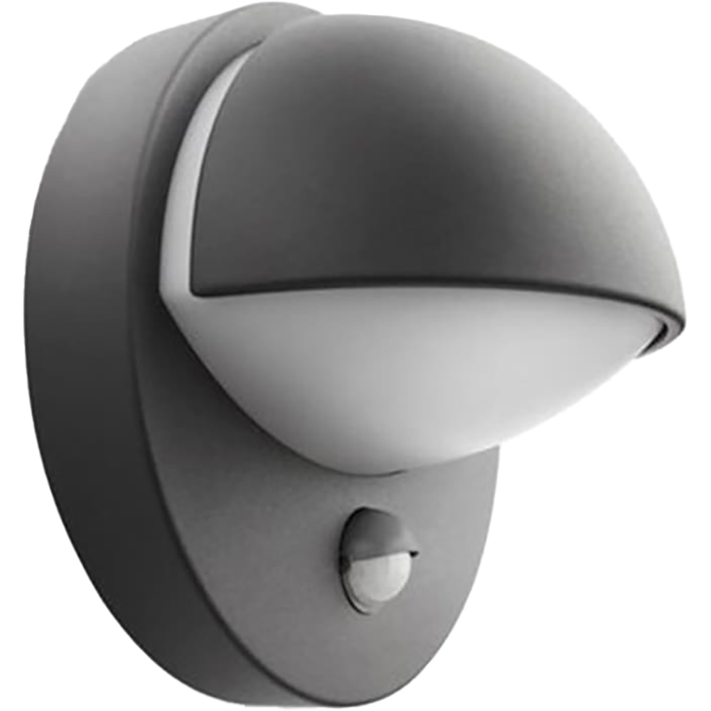 Aplica de exterior PHILIPS June, 12W, 741lm, IP44, gri antracit