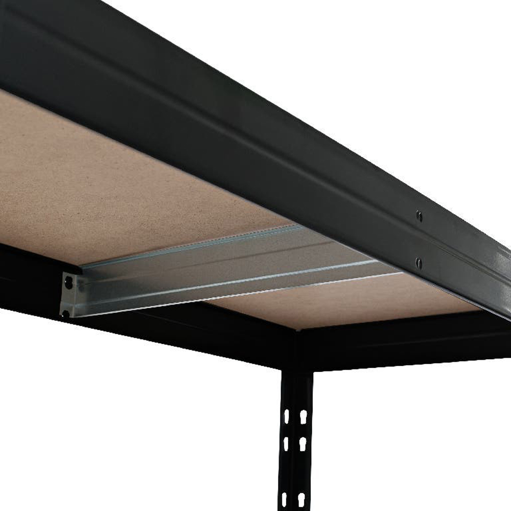 Raft atelier GOODHOME Rand, metal, 97 x 40 x 180 cm, negru