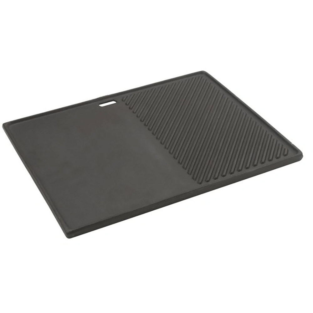 Plita pentru gratar TRITON, fonta, 43 x 32 x 1.5 cm, gri