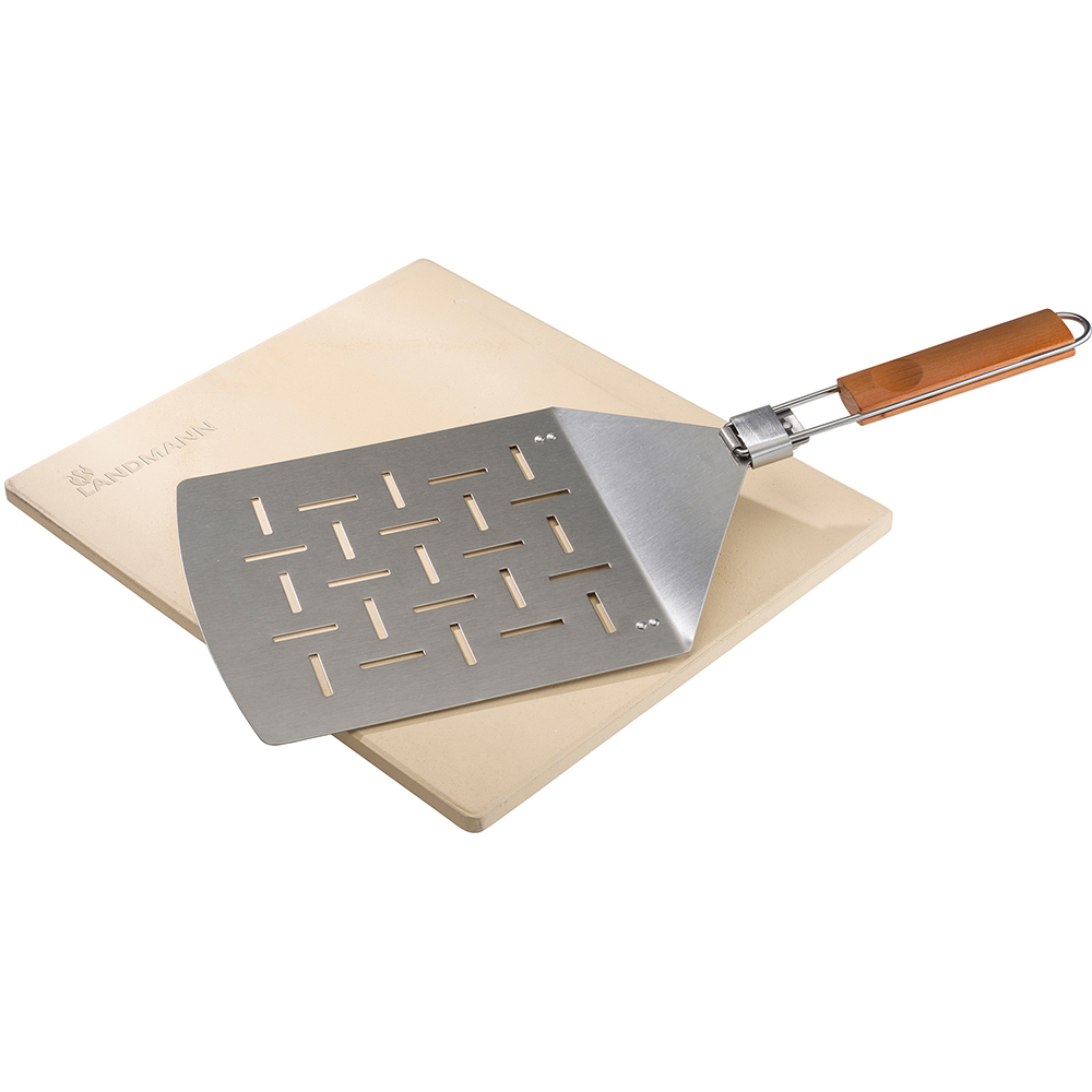 Set pizza LANDMANN, 32 x 32 x 15 cm, bej