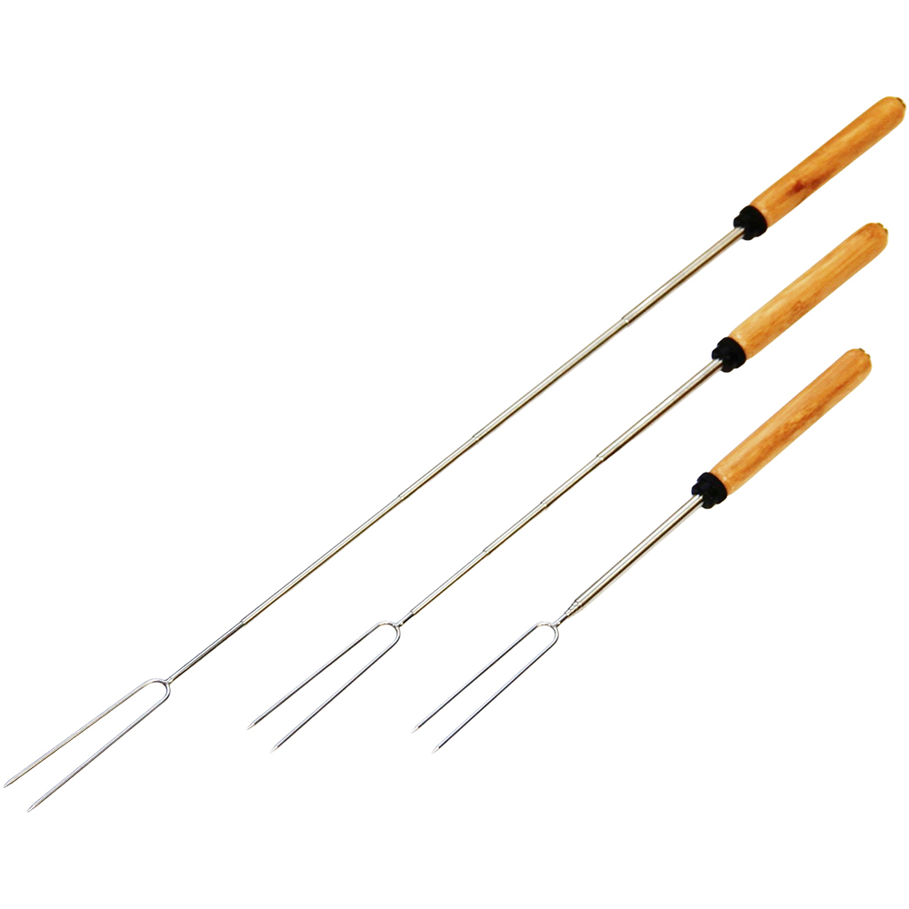 Tepusa GRILLCHEF, otel, 86 x 10 x 5 cm, 3 bucati, gri metalic