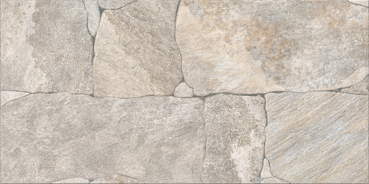 Gresie exterior Basalt, 30 x 60 cm, grosime 8.5 mm, 1.62 m2, bej piatra