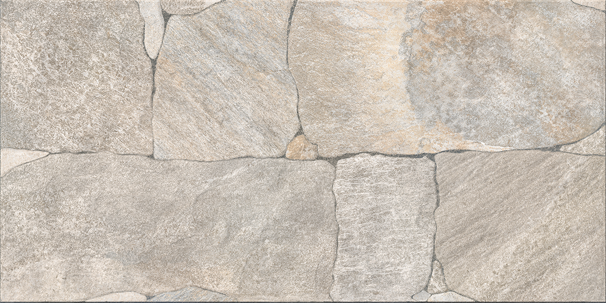 Gresie exterior Basalt, 30 x 60 cm, grosime 8.5 mm, 1.62 m2, bej piatra