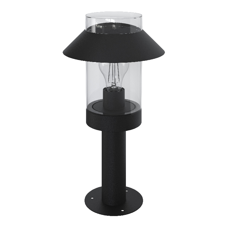 Stalp exterior LED GOODHOME Caprer, 25W, IP44, negru
