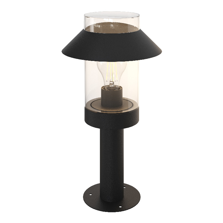 Stalp exterior LED GOODHOME Caprer, 25W, IP44, negru