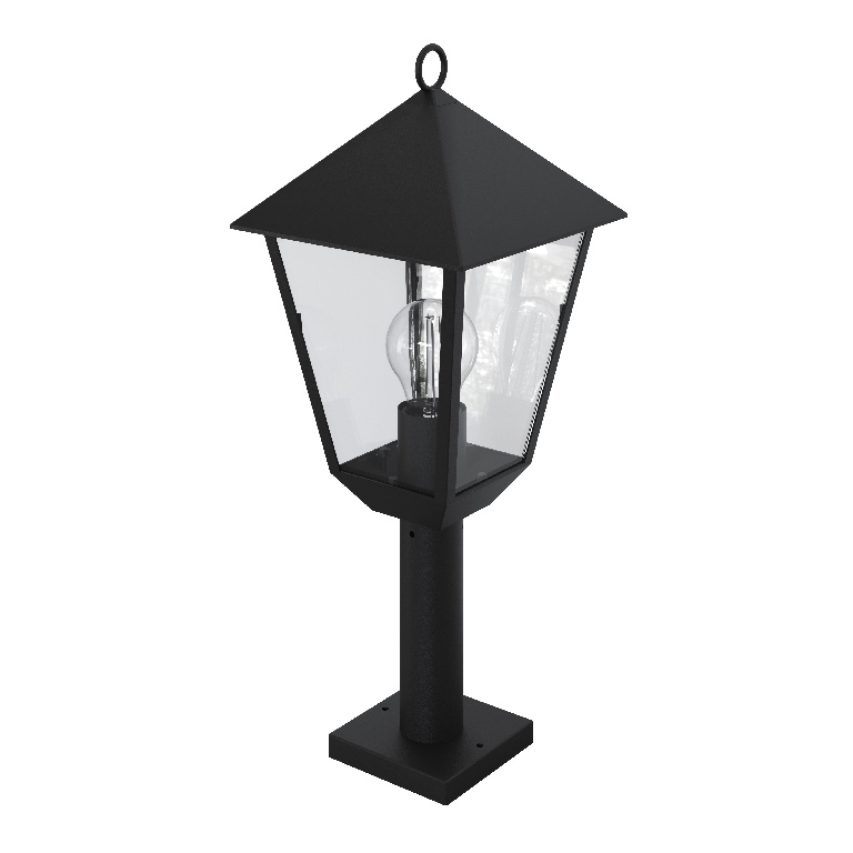 Stalp Led GOODHOME Docker, E27, 25W, IP44, NEGRU