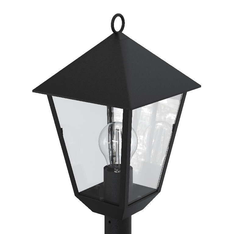 Stalp Led GOODHOME Docker, E27, 25W, IP44, NEGRU