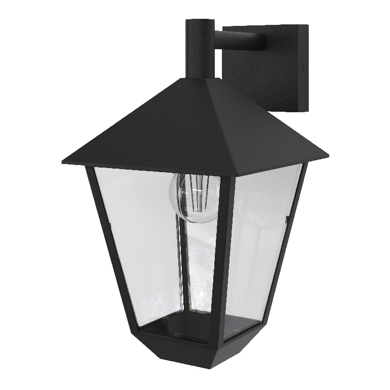  Lampa LED pentru exterior Docker GOODHOME, E27, 25W, IP44, tip downlight, negru