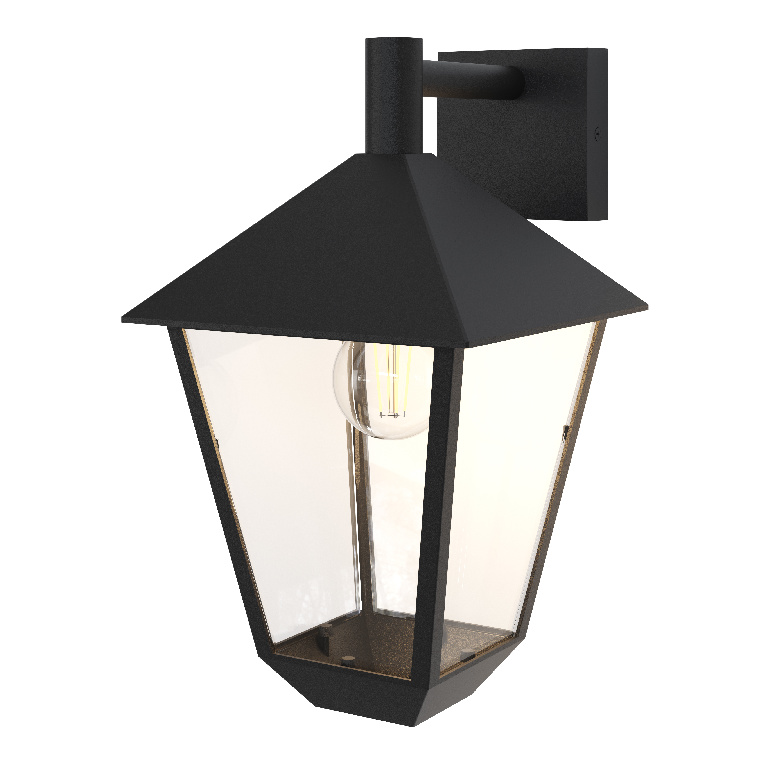  Lampa LED pentru exterior Docker GOODHOME, E27, 25W, IP44, tip downlight, negru