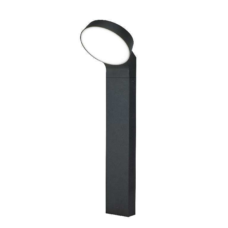 Stalp Led GOODHOME Edna, 1000lm, IP44, negru
