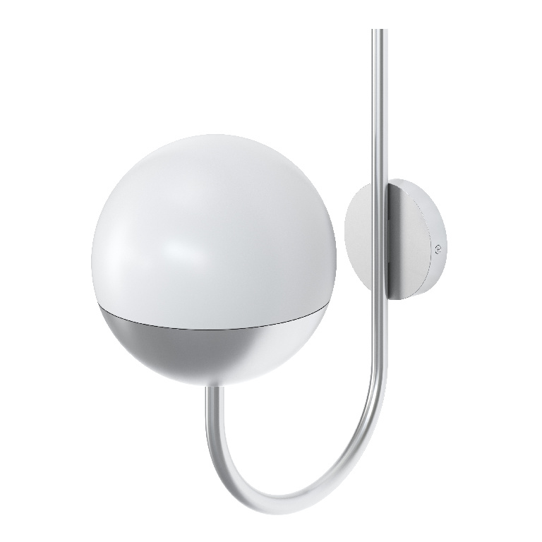 Lampa Led GOODHOME Jarrom, E27, 25W, IP44, argintiu