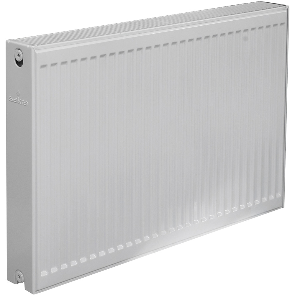 Radiator SAKRA, 600 x 1000 mm, 1650 W, otel, alb