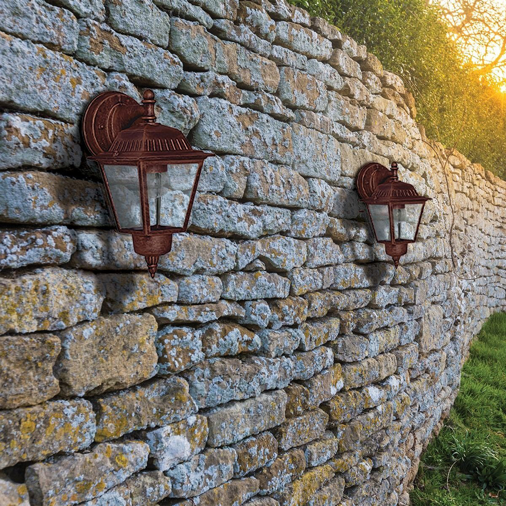 Aplica de exterior KLAUSEN York 2 KL8301, 15W, E27, Bronz antichizat