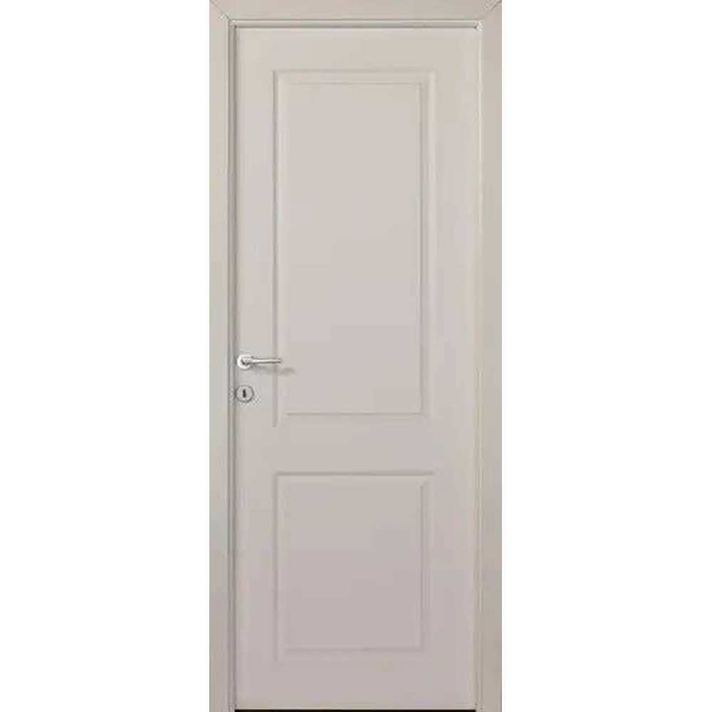 Usa interior Sara, fara geam, reversibila, MDF, 78 x 203 cm, alb