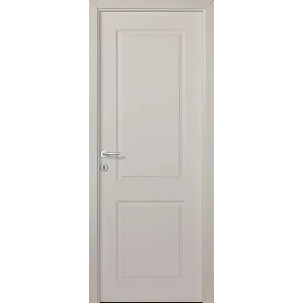 Usa interior Sara, fara geam, reversibila, MDF, 88 x 203 cm, alb