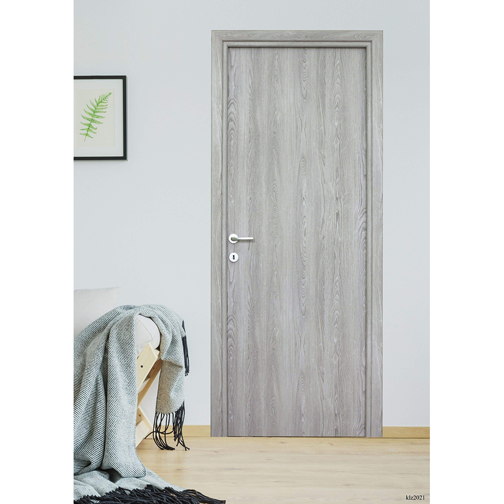 Usa interior Karpat, fara geam, reversibila, MDF, 88 x 203 cm, gri