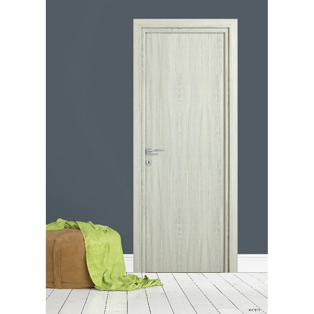 Usa interior Karpat, fara geam, reversibila, MDF, 88 x 203 cm, gri sampanie